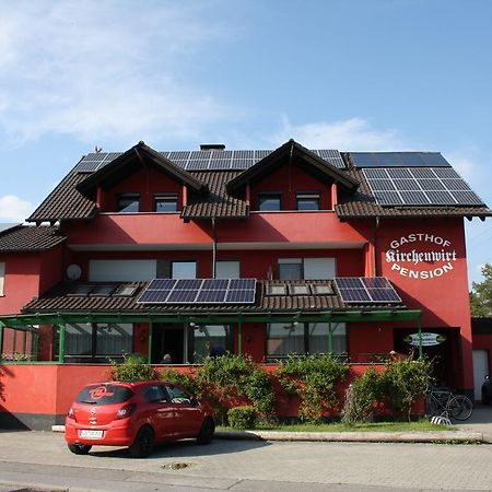 Pension Kirchenwirt Niederaichbach Екстериор снимка