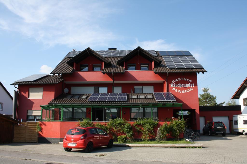 Pension Kirchenwirt Niederaichbach Екстериор снимка